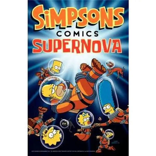 USED Book - Simpsons Comics Supernova by Groening, Matt (Paperback) - english