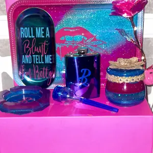 PR Glitter Kisses All In One Travel and Bedroom Set
