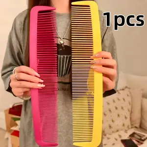 Random Color Giant Comb, Large Fun Hairbrush, Perfect for Photoshoots, Parties, Fashion, Halloween, Stage Performances, Holiday Gift, Detangling Hairbrush