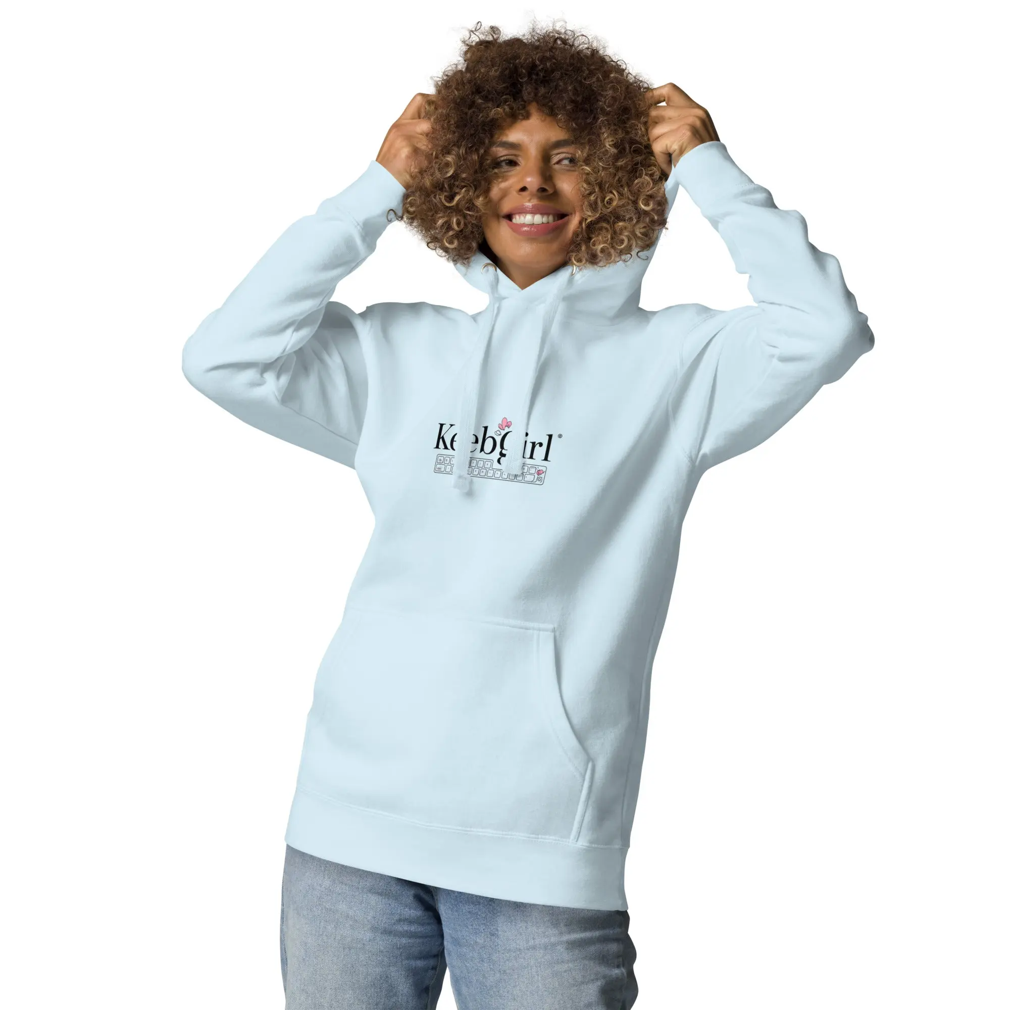 Are You A KeebGirl?! Unisex Hoodie