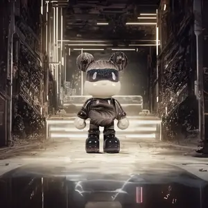 Mo De-Fluid Bear Present Idea Kids and Family Decor Decoration Ornaments