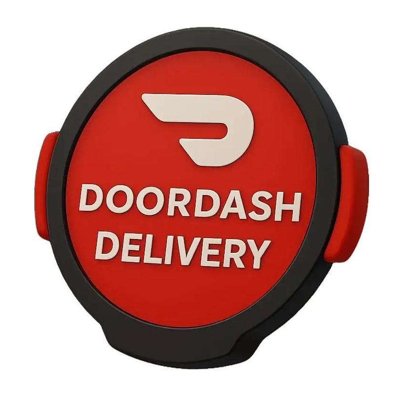 RideShare Driver Delivery LED Sign with Automatic Light Sensor Day OFF Night ON Energy Efficient Car Window Light Customizable & Versatile