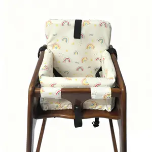 Shopping Cart Seat Pad, Soft Comfortable High Chair Cushion, Multi-Purpose Foldable Design, Easy to Carry