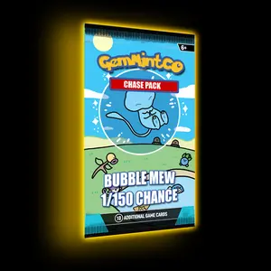 Gem Mint Co Bubble Mew 151 Chase Pack — 1 in 150 True Odds ✨ Near Mint Copy