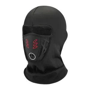 Winter Warm Face Mask for Outdoor Cycling Delivery Rider Head Cover Dustproof Windproof Snowproof Full Face Protection Anti-Freeze