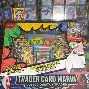 Pokémon Mega Gardevoir Official TCG Trading Card Box, English Authentic Collectible Trading Cards for Non-Sports Collectibles
