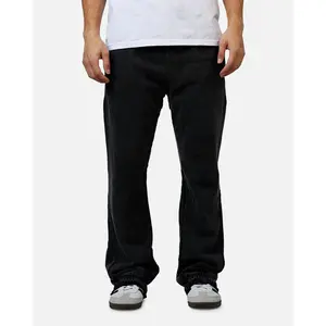 MNML Contrast Bootcut Sweatpants Vintage Black