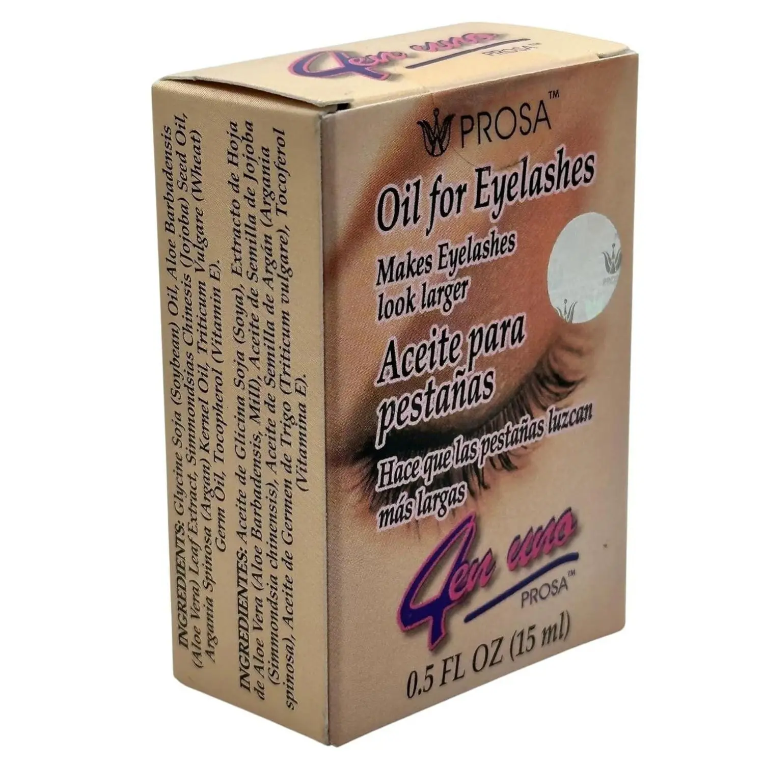 Oil for Enlarging Eyelashes by Prosa
