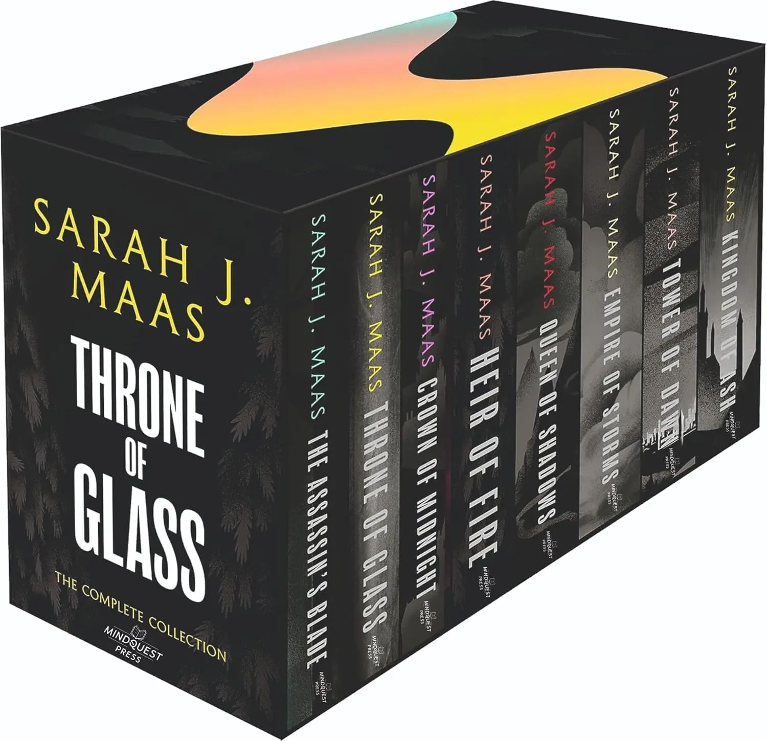 The Complete Throne of Glass Series Collection 8-Book Box Set: The Assassin’s Blade, Throne of Glass, Crown of Midnight, Heir of Fire, Queen of Shadows, Empire of Storms, Tower of Dawn, Kingdom of Ash