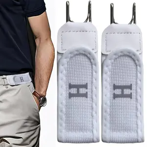 Adjustable Buckle-Free Elastic Stretch Belt With Metal Hook - Invisible Hook And Loop Waist Support For Men And Women Everyday Casual Wear Outdoor Work High-Performance Accessories