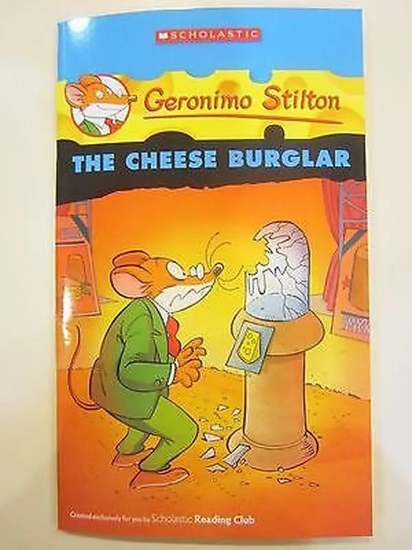 USED-Geronimo Stilton: The Cheese Burglar by Edizioni Piemme (Paperback)