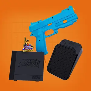 GAIME Advanced AI Motion Light Gun – Authentic Time Crisis Licensed Arcade Game, Plug & Play Retro Shooter for Modern TV, High Precision Tracking Light Gun, Portable Home Arcade System, Unique Festival & Birthday Gift