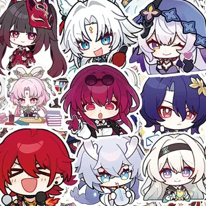 10/30/50pcs Honkai: Star Rail Cartoon Game Stickers Cute Anime Graffiti Decals DIY Phone Laptop Guitar Kawaii Girl Sticker Decor