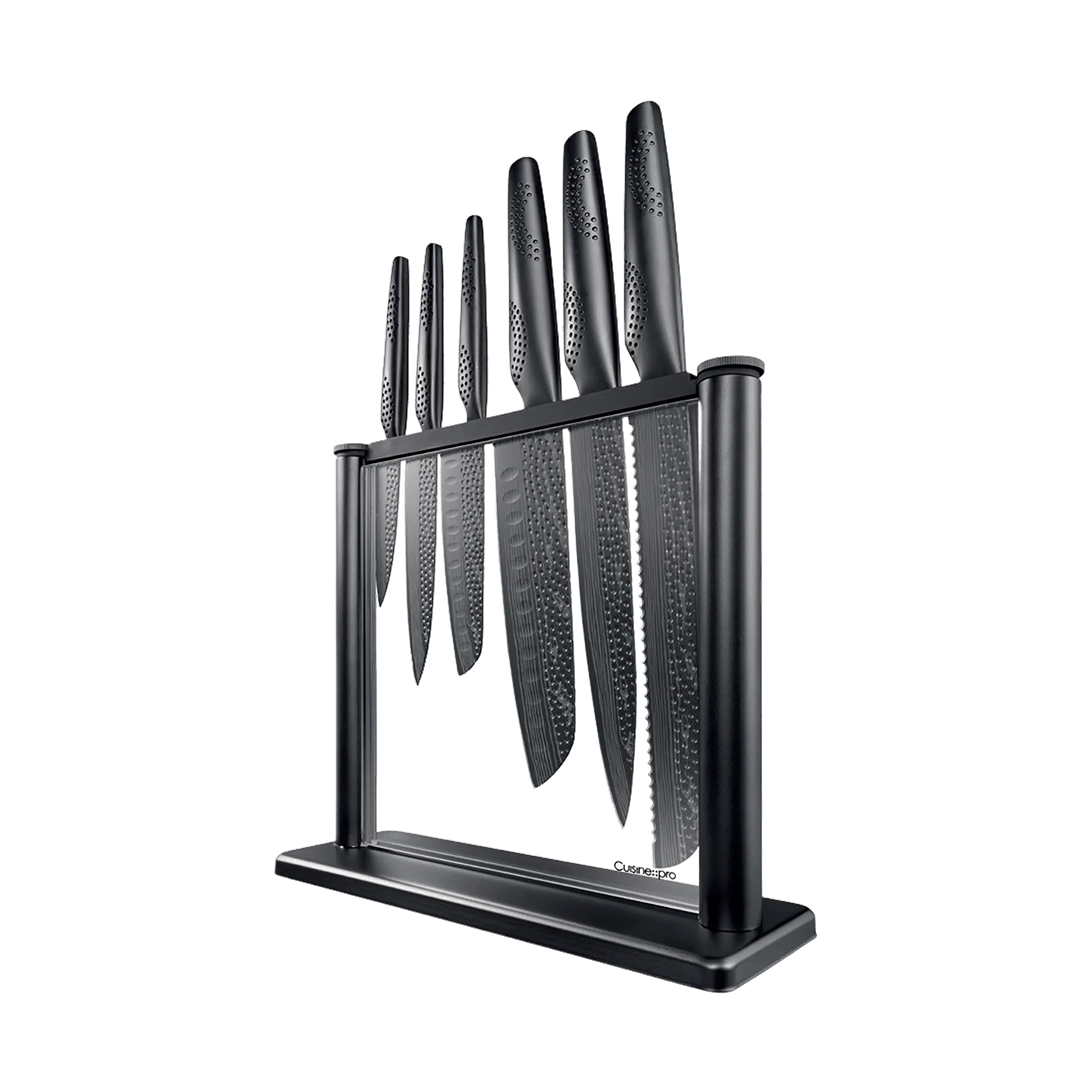 Cuisine::pro® iD3® BLACK SAMURAI Gozen 7-Piece Knife Block
