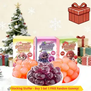 GummyGlow Peelable Fruity Gummy Candy - Fun to Peel & Eat! Old-School Snack Candy,TikTok Viral Candy, 45-55 Pcs Individually Wrapped, Chewy Treat for Parties, Sharing & Gifts. (8.11oz)#mothersdaygift
