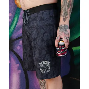 Black & Gray Corcovado Camo Boardshorts