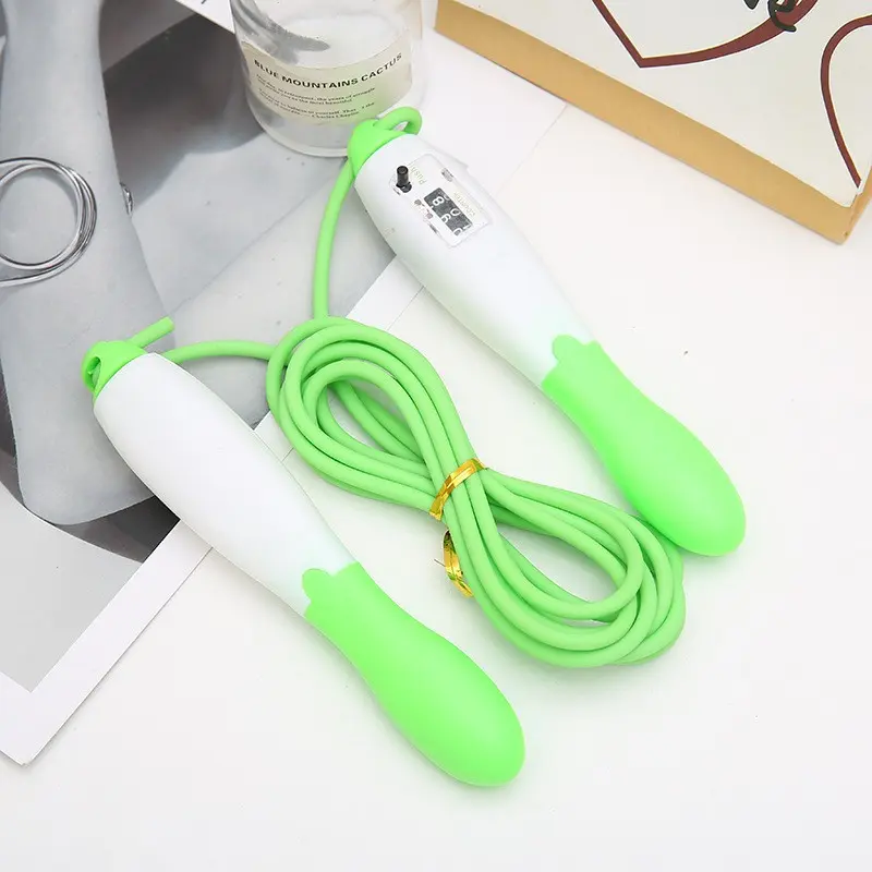Counting jump rope green