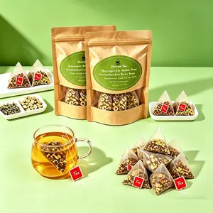 Cooling Herbal Infusion, 20 Bags. A Refreshing Caffeine Free Tisane with Honeysuckle, Chrysanthemum, Cassia Seed, Pueraria Root, Winter Melon, Licorice & Hawthorn. Light, Floral, and Naturally Smooth. Hot or Iced Daily Sip.