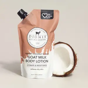 Creamy Coconut & Oats Goat Milk Body Lotion Refill Pouch