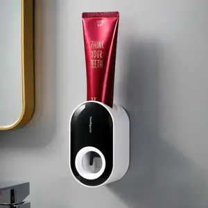 Adjustable Wall Mounted Automatic Bathroom Toothpaste Squeezer