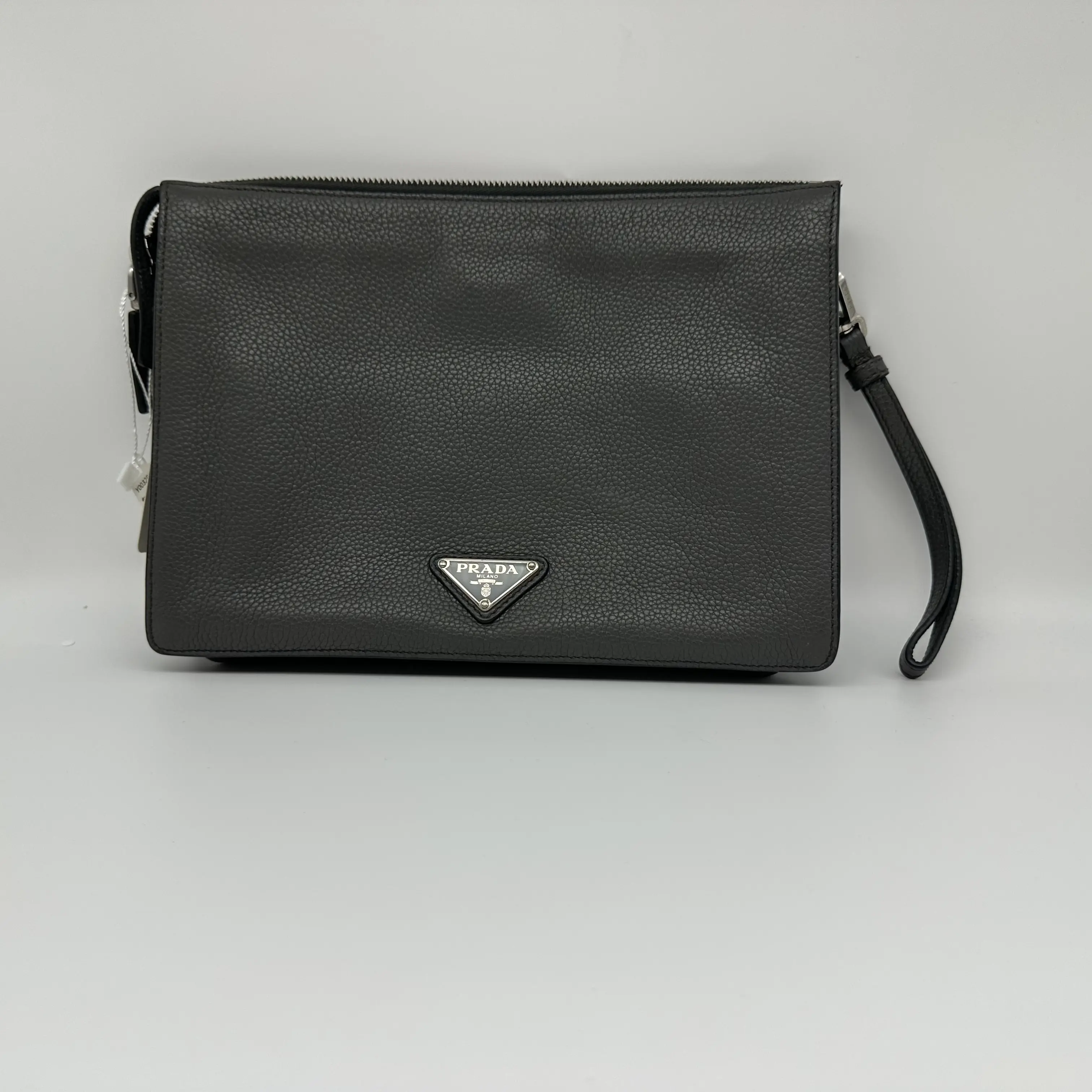 Pre-owned PRADA Saffiano leather clutch bag