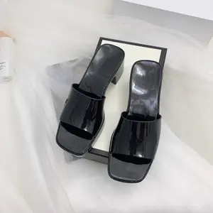 Chunky Heel Candy Color