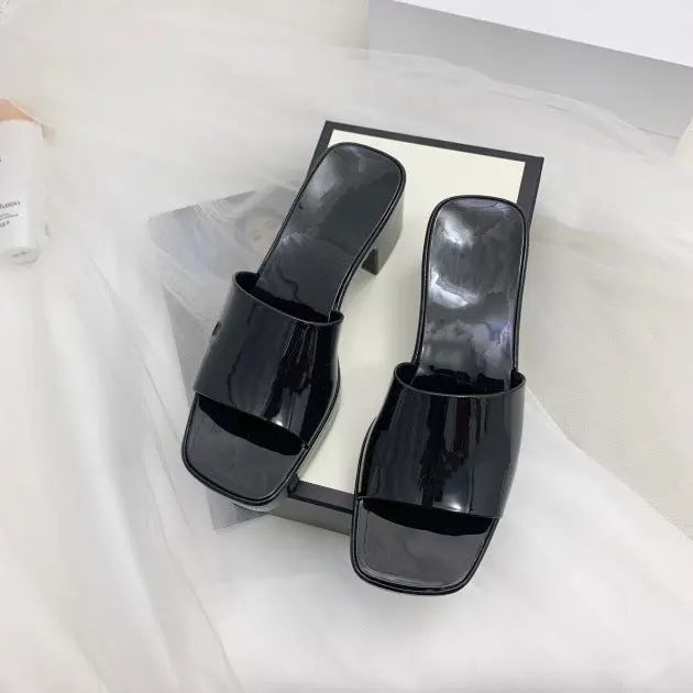 Chunky Heel Candy Color Chunky Heel Candy Color