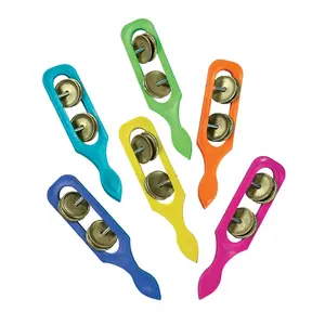 Mini Cymbals with Handles - 12 Pc.