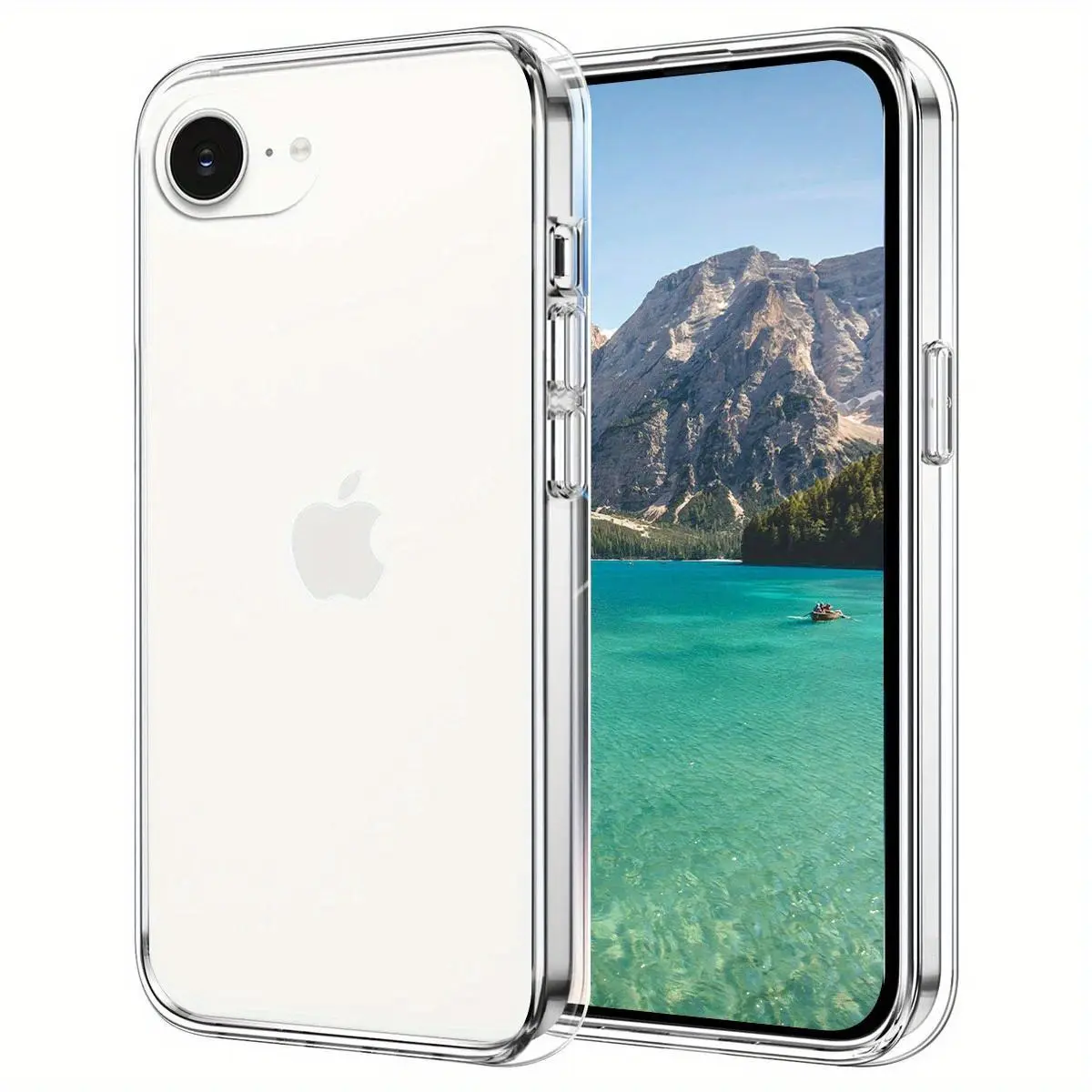 Ultra-Thin Soft Transparent Smartphone Casing for iPhone 16E, 17E - Flexible Premium TPU Handheld Cellphone Devices Case, Shockproof Drop-Proof, Slim Lightweight Stylish for Daily Personal Use