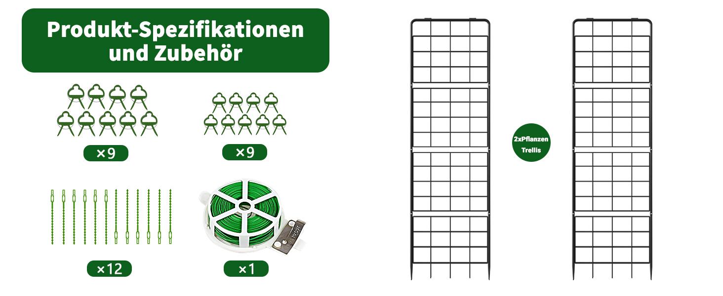 【SummerWins】Lilypelle Heavy Duty Adjustable A-Frame Cucumber Trellis for Climbing Plants,59"x19"Metal mesh Design,Rust-Proof and UV-Resistant，Garden Trellis for Cucumber Beans and Vine Type Plants