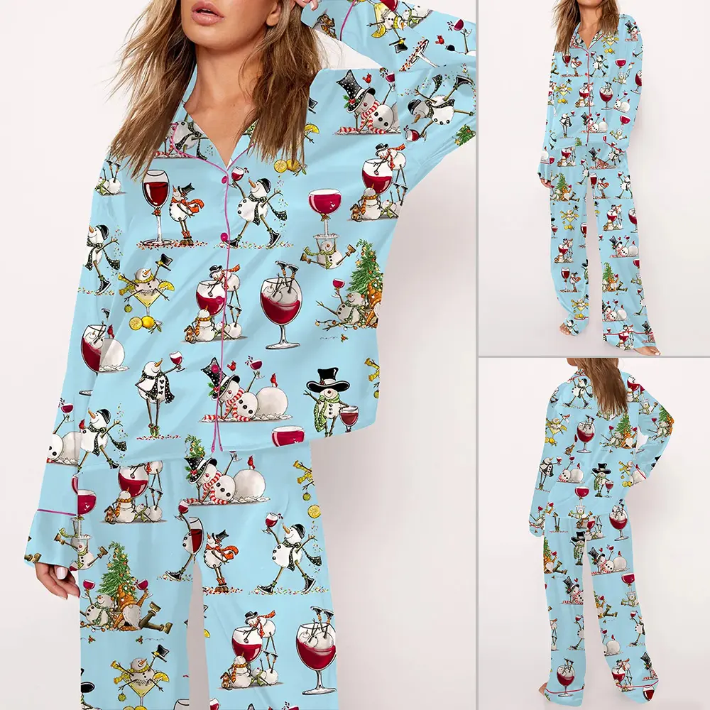 Long Winey Snowman/Sky Blue Azure