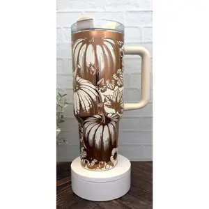 40 oz Harvest Pumpkin Cream on Copper RTS