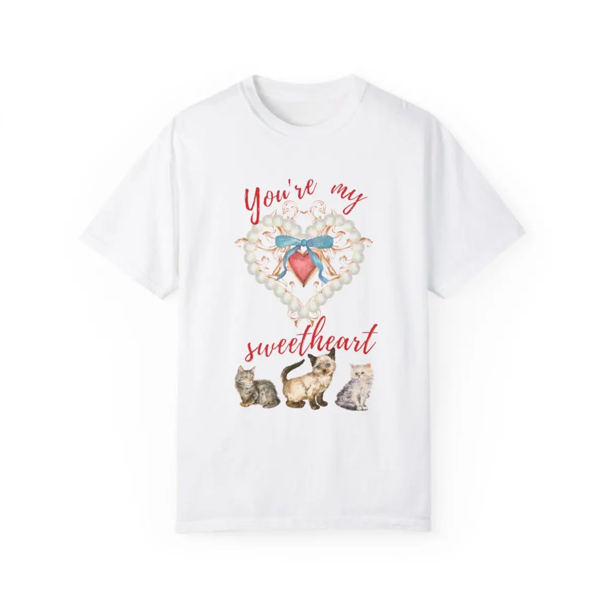 Kitten Shirt Coquette Clothing Coquette Aesthetic Coquette Top Soft Girl Aesthetic Princesscore Cottage Core Cat Lover Shirt