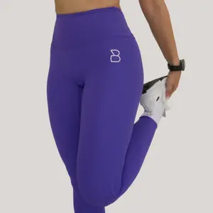 Woman’s Violet Leggins Slim-fitting