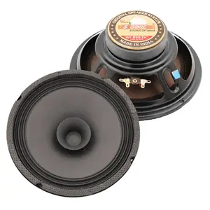 5 Core 8" Subwoofer 1000W Dual Cone Car Audio Sub Woofer 4 Ohm Deep Bass Replacement Loud Speaker