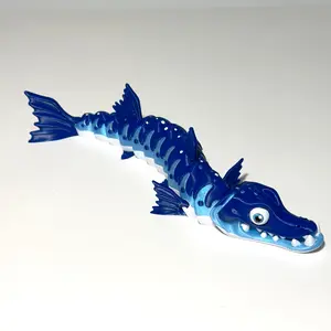 Flexi Barracuda - 3D Printed Articulating Figure