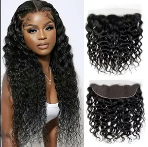 Chickiss 13×4 HD Ultra-thin Transparent Lace  Closure Body Wave 15A Brazilian Virgin Human Hair Closure Free Part Pre Plucked with Baby Hair NaturalBlack,Burmese Curly,Water Wave,Loose Wave,Loose Deep, Human Hair.