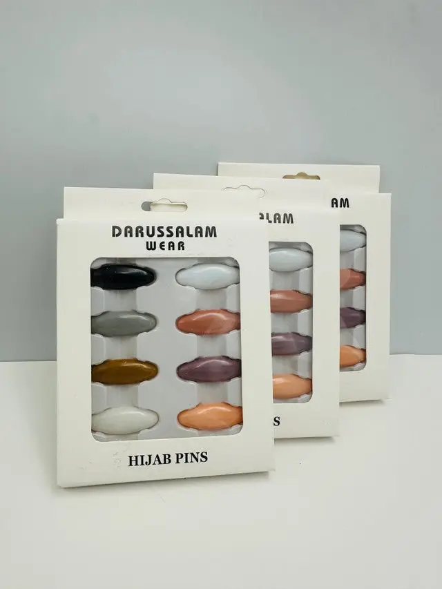 HIJAB SCARF SAFETY PINS (Darussalam wear)