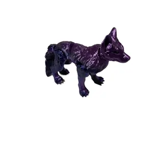 3D Printed Cinder-Wolf Figurines