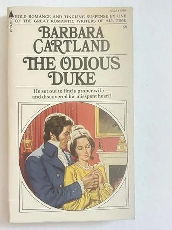 USED-The Odious Duke (Barbara Cartland #59) by Barbara Cartland (Paperback)