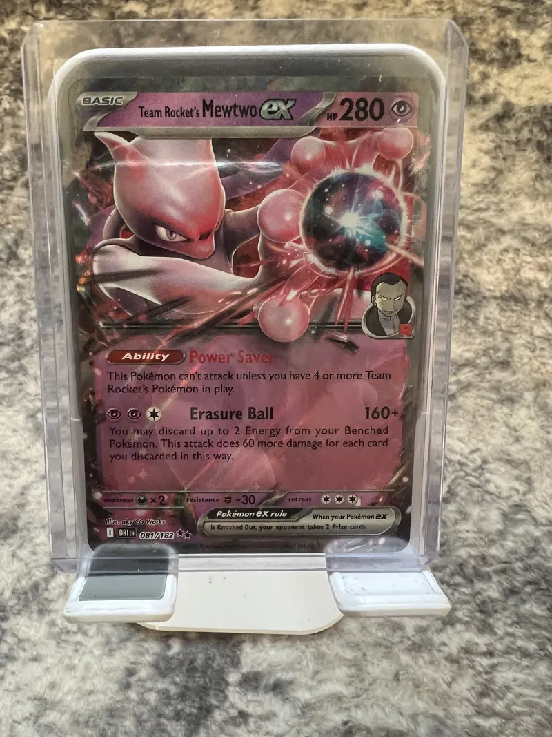 pokemon mewtwo vmax card V 030/078 - Go Colorless Retreat Cost Look at This Beast :