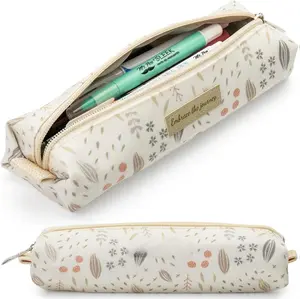 Cute Pencil Case Pouch, Boho Design, Multipurpose Canvas Bible Pencil Pouch