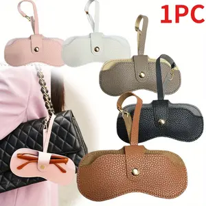 Portable Eyeglasses Bag, 1 Count Fashionable Stylish Glasses Storage Bag, Durable Protective Container for Travel and Daily Use, Portable Sunglasses Organizer