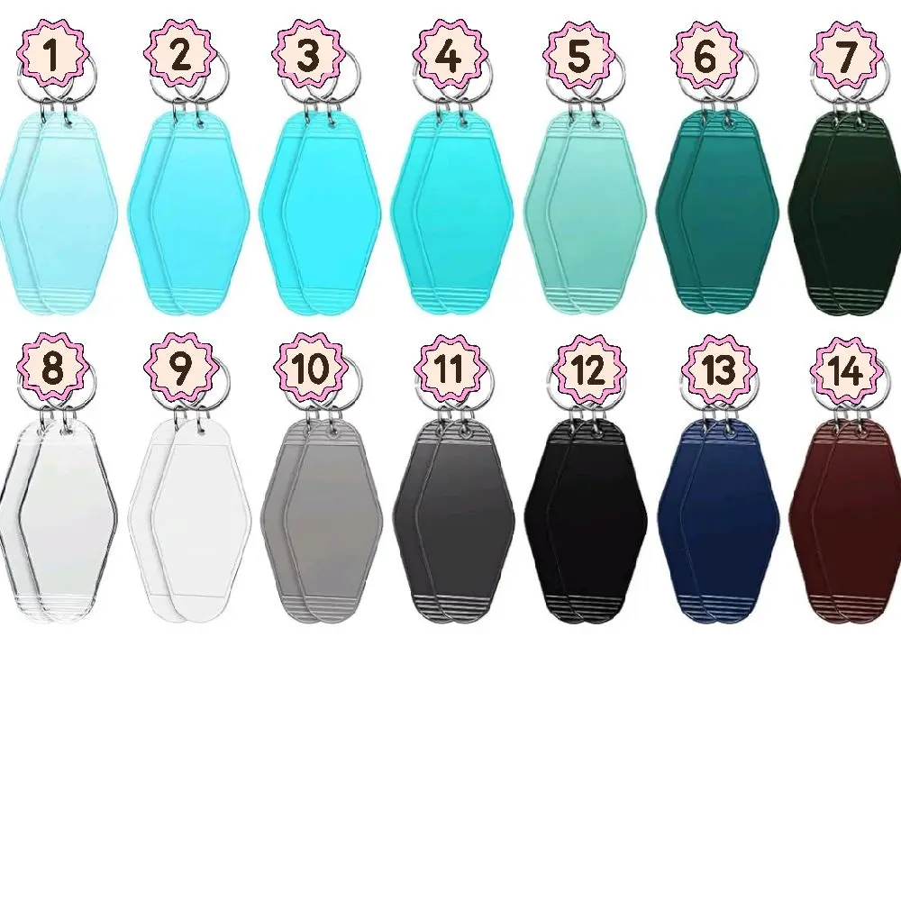 Motel Keychain - Teacher - Additional Colors