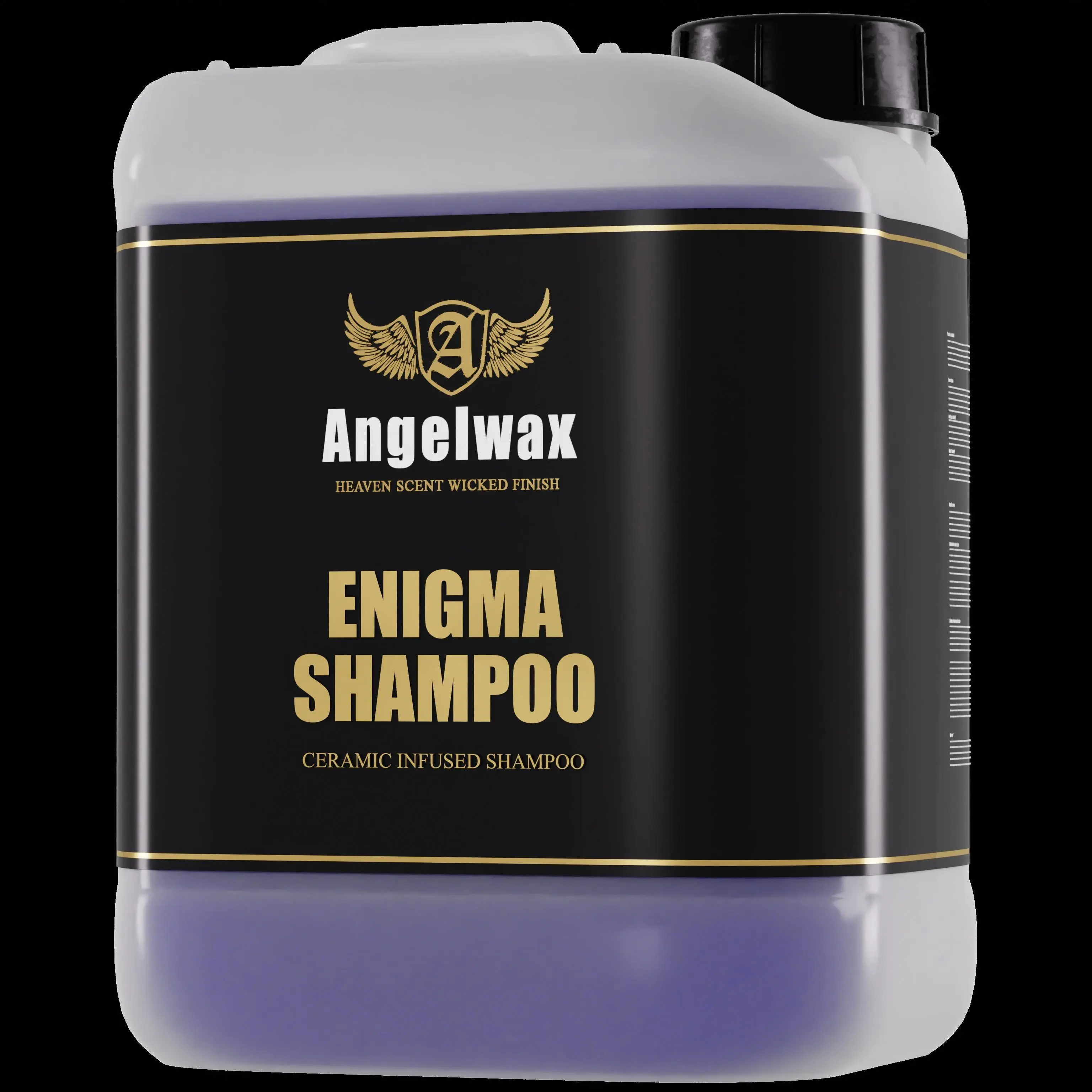 Angelwax Enigma 500ml Highly Concentrated pH Neutral Gentle Ceramic-Infused Vehicle Cleaning Shampoo, Safe for Ceramic Coatings, Forms Protective Layer