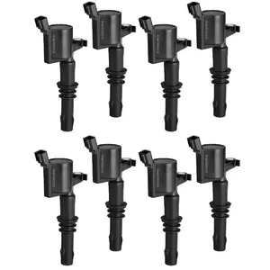 VEVOR Ignition Coil Pack, Set of 8, Compatible with Ford E150 E250 E350 E450 Econoline Super Duty Excursion Expedition F150 F250 F350 VPG MV - 1 Lincoln Navigator, for Engines 4.6L 5.4L V8 6.8L V10