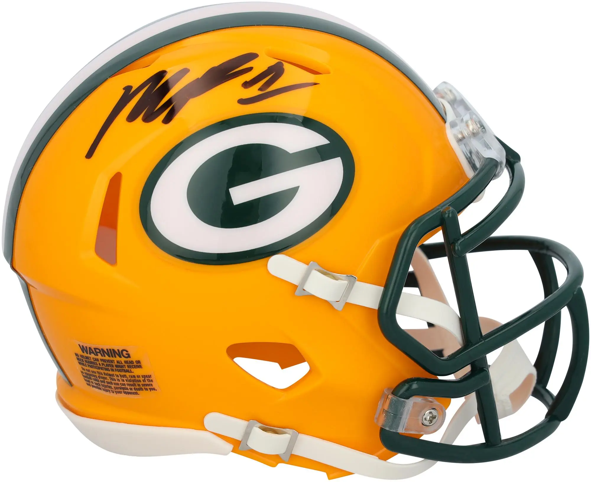 Micah Parsons Green Bay Packers Autographed Riddell Speed Mini Helmet - Fanatics Authentic Certified