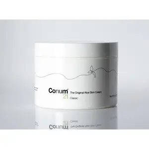 Corium 21 The Original Aloe Vera Face & Body Skin Cream Moisturizer for Dry & Sensitive Skin, 8 oz