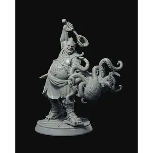 Goblin Invasion Gurak Grease 3D Miniatures Resin Prints Fantasy RPG Minis Paintable Dungeon Figures for Tabletop & DnD Adventures High Detail Craftsmanship Premium Resin Quality Handcrafted Collectible Decor