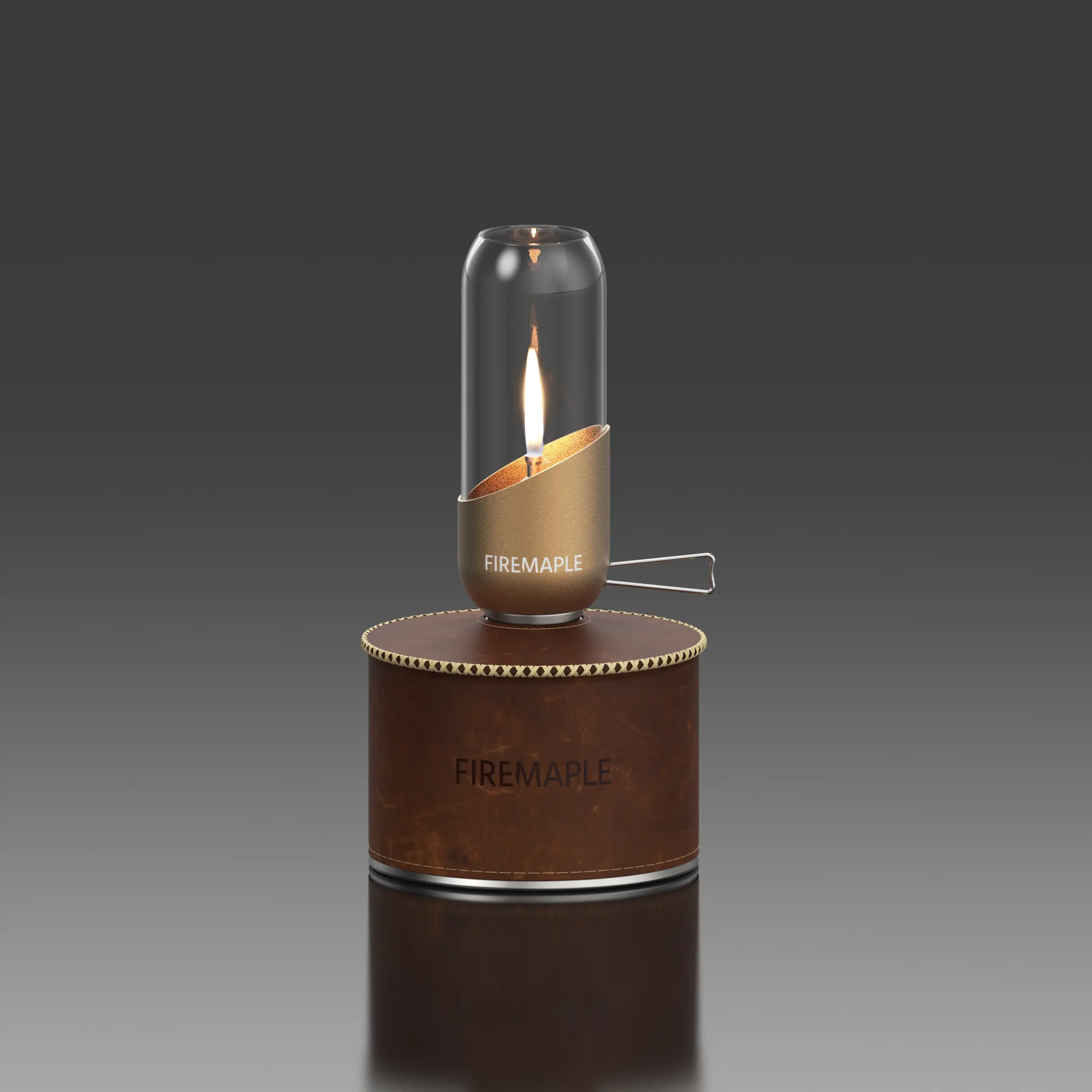 Fire Maple Orange Gas Lantern, Camping Equipment for Cozy Outdoor Ambiance